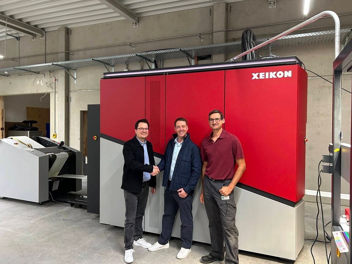 LX3000 für Kurzauflagen-Labelproduktion
